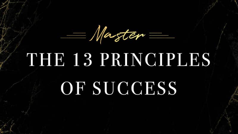 Course image: Principles of Prosperity - Master the 13 Principles of Success
